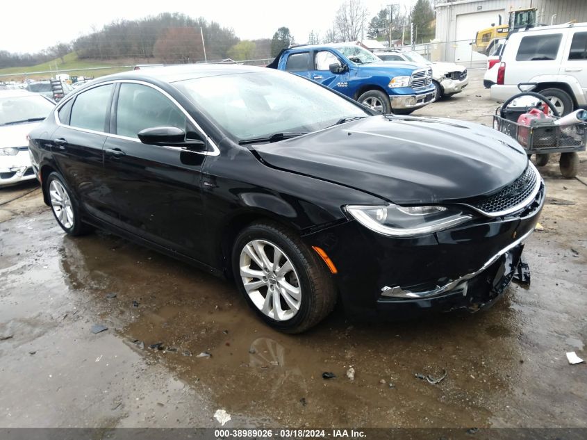 VIN 1C3CCCAB4FN596137 2015 CHRYSLER 200 no.1