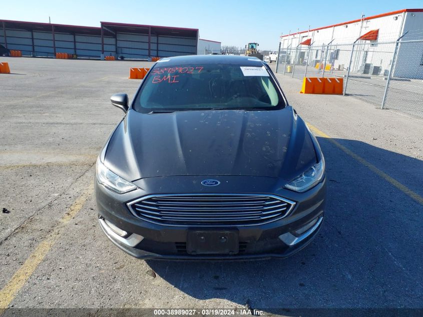 2018 Ford Fusion S VIN: 3FA6P0G75JR186604 Lot: 38989027