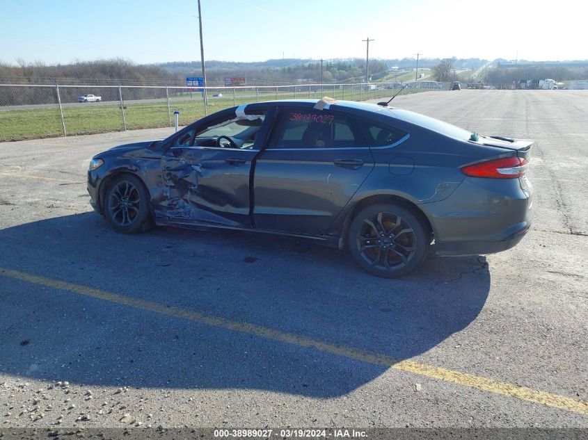 2018 Ford Fusion S VIN: 3FA6P0G75JR186604 Lot: 38989027