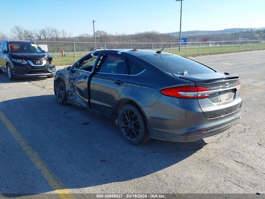 2018 Ford Fusion S VIN: 3FA6P0G75JR186604 Lot: 38989027