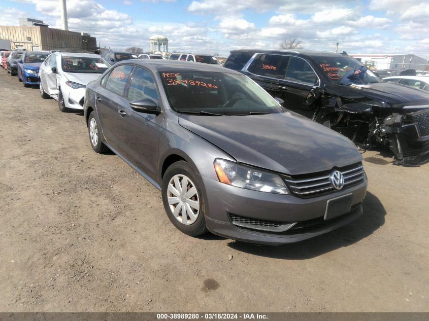 1VWAP7A38CC090225 | 2012 VOLKSWAGEN PASSAT