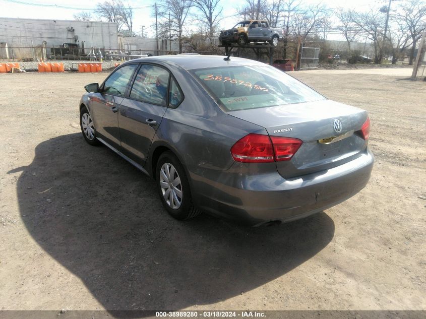 1VWAP7A38CC090225 | 2012 VOLKSWAGEN PASSAT