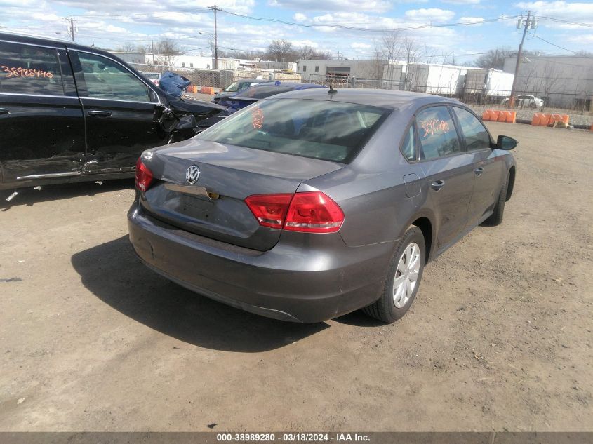 1VWAP7A38CC090225 | 2012 VOLKSWAGEN PASSAT