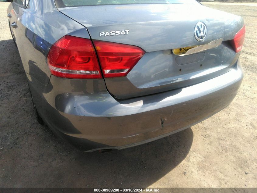 1VWAP7A38CC090225 | 2012 VOLKSWAGEN PASSAT