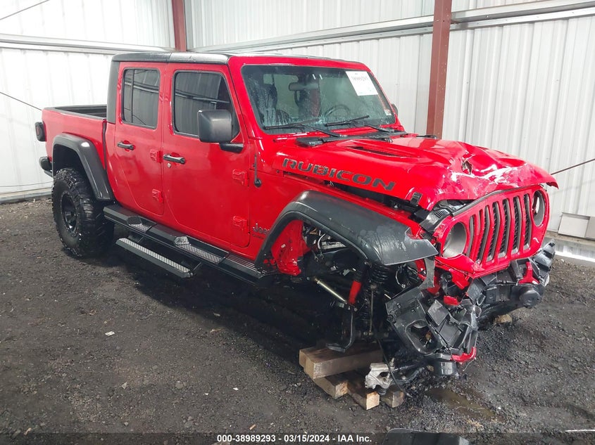 VIN 1C6JJTBG0ML569293 2021 JEEP GLADIATOR RUBICON 4X4