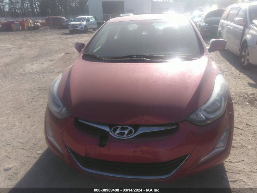 KMHDH4AE2GU518301 | 2016 HYUNDAI ELANTRA