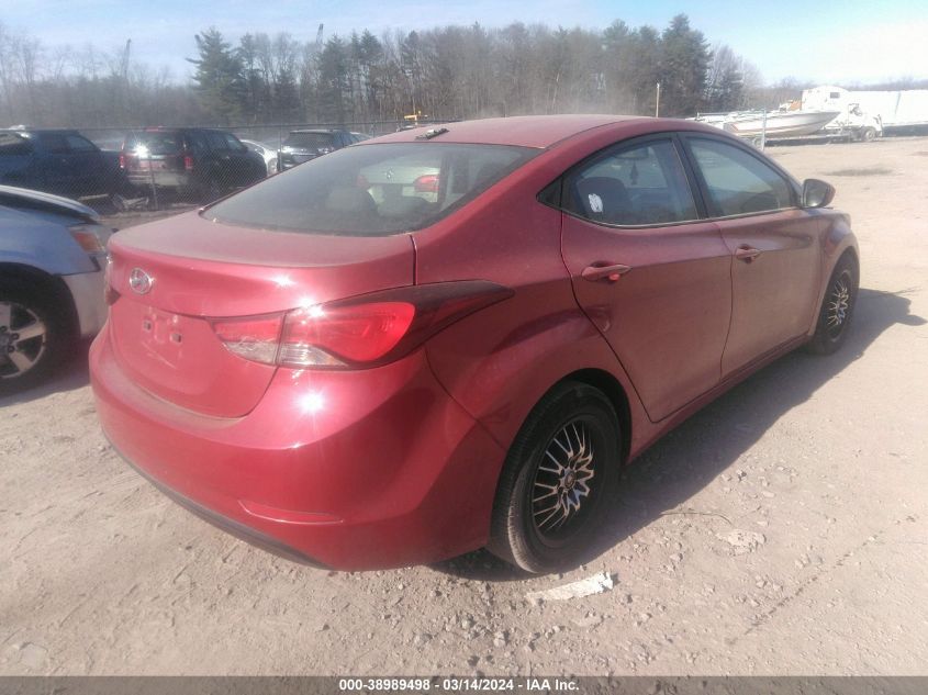 KMHDH4AE2GU518301 | 2016 HYUNDAI ELANTRA