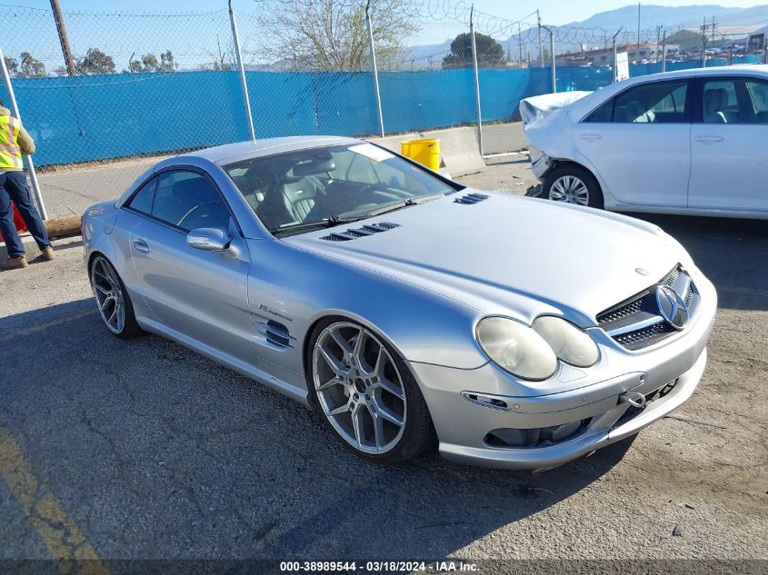 2005 Mercedes-Benz Sl 55 Amg VIN: WDBSK74FX5F087290 Lot: 38989544