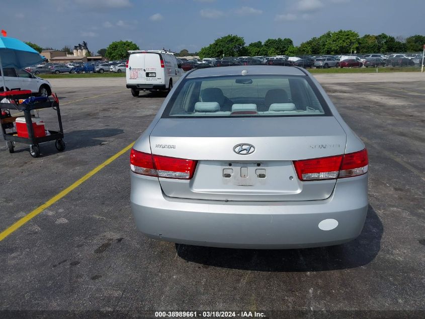 5NPET46C28H317167 | 2008 HYUNDAI SONATA