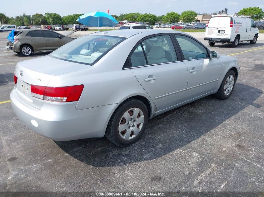 5NPET46C28H317167 | 2008 HYUNDAI SONATA