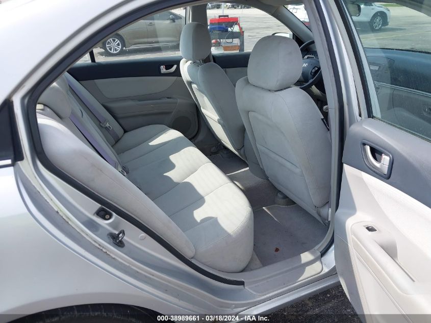 5NPET46C28H317167 | 2008 HYUNDAI SONATA