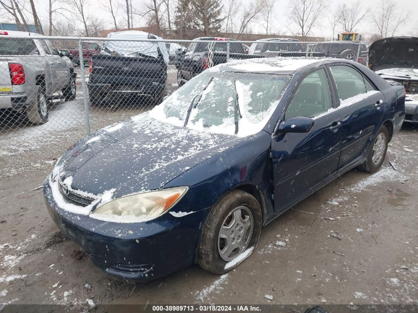 2003 Toyota Camry Le V6 VIN: 4T1BF32K73U055352 Lot: 38989713