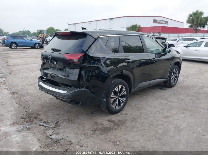 2023 Nissan Rogue Sv Intelligent Awd VIN: JN8BT3BB2PW193148 Lot: 38989741