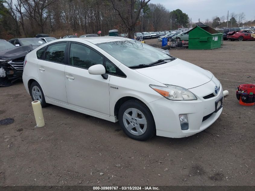 JTDKN3DU9B0326598 | 2011 TOYOTA PRIUS