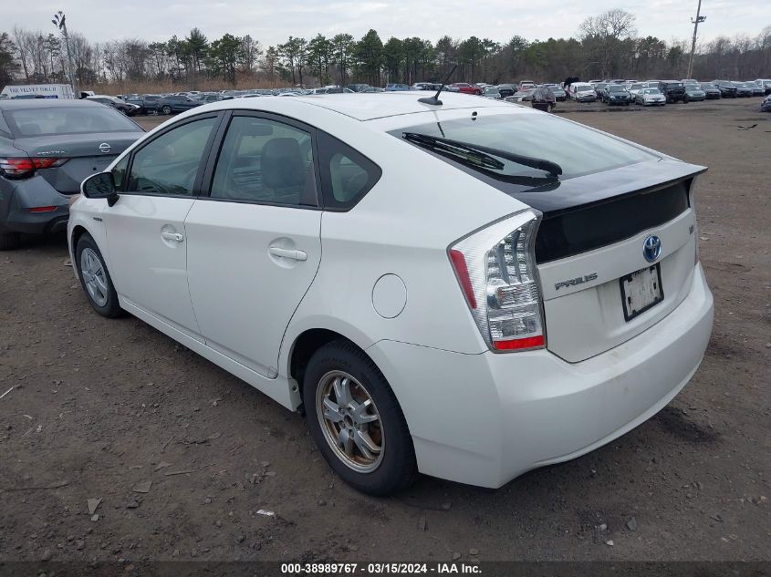 JTDKN3DU9B0326598 | 2011 TOYOTA PRIUS