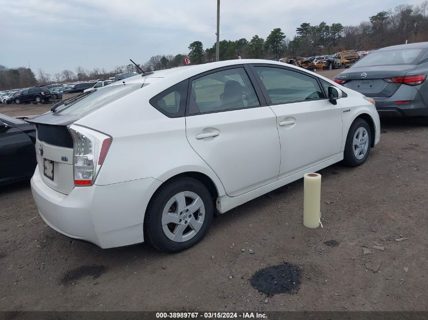 JTDKN3DU9B0326598 | 2011 TOYOTA PRIUS