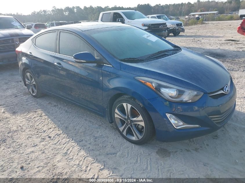 2015 HYUNDAI ELANTRA SE/SPORT/LIMITED - KMHDH4AH5FU322362