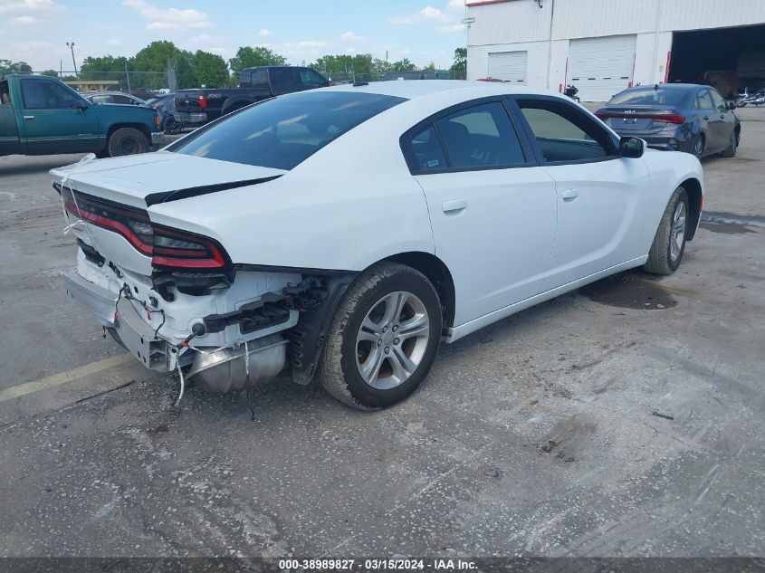 2022 Dodge Charger Sxt Rwd VIN: 2C3CDXBG3NH247976 Lot: 38989827