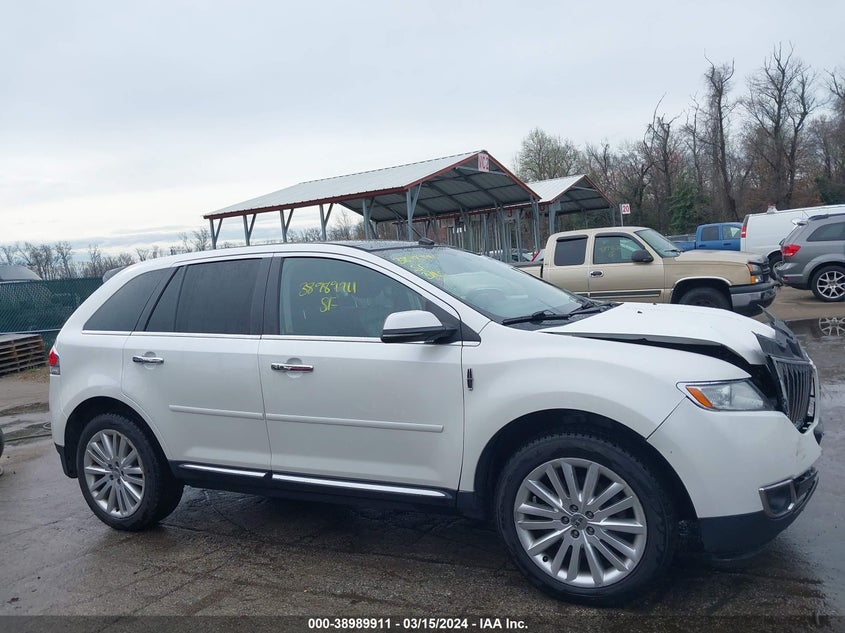 2013 LINCOLN MKX - 2LMDJ8JK9DBL13419