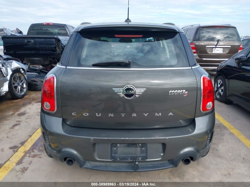 2014 Mini Countryman Cooper S VIN: WMWZC5C51EWP39513 Lot: 38989963