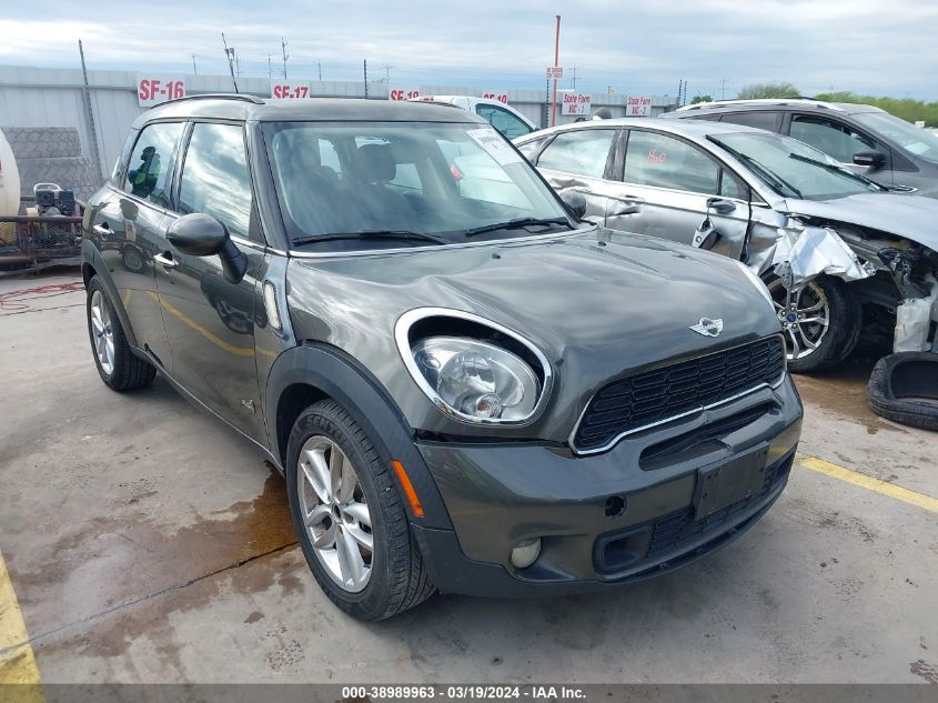 2014 Mini Countryman Cooper S VIN: WMWZC5C51EWP39513 Lot: 38989963