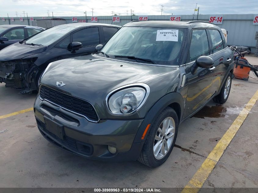 2014 Mini Countryman Cooper S VIN: WMWZC5C51EWP39513 Lot: 38989963