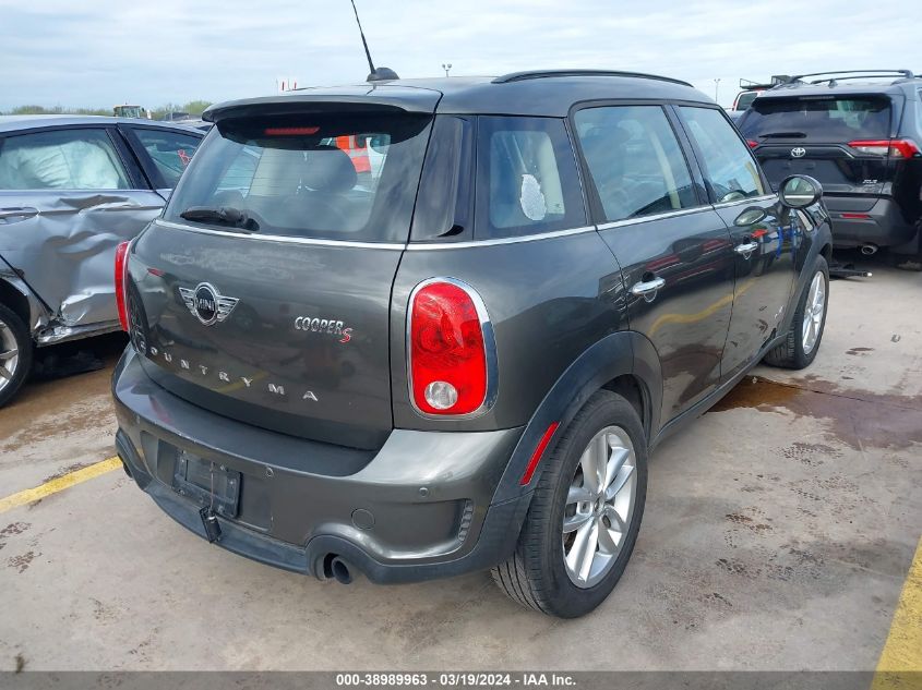 2014 Mini Countryman Cooper S VIN: WMWZC5C51EWP39513 Lot: 38989963