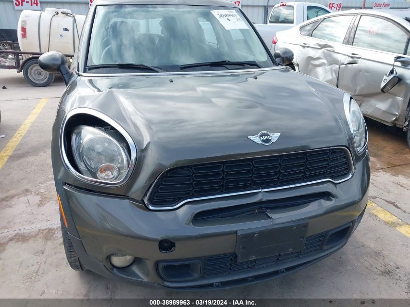 2014 Mini Countryman Cooper S VIN: WMWZC5C51EWP39513 Lot: 38989963