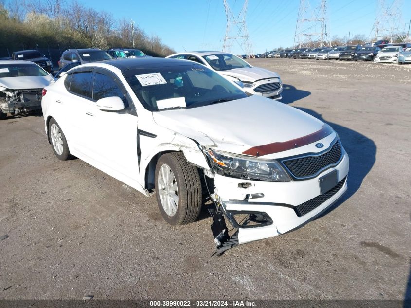 2015 Kia Optima Ex VIN: 5XXGN4A77FG365480 Lot: 40852918