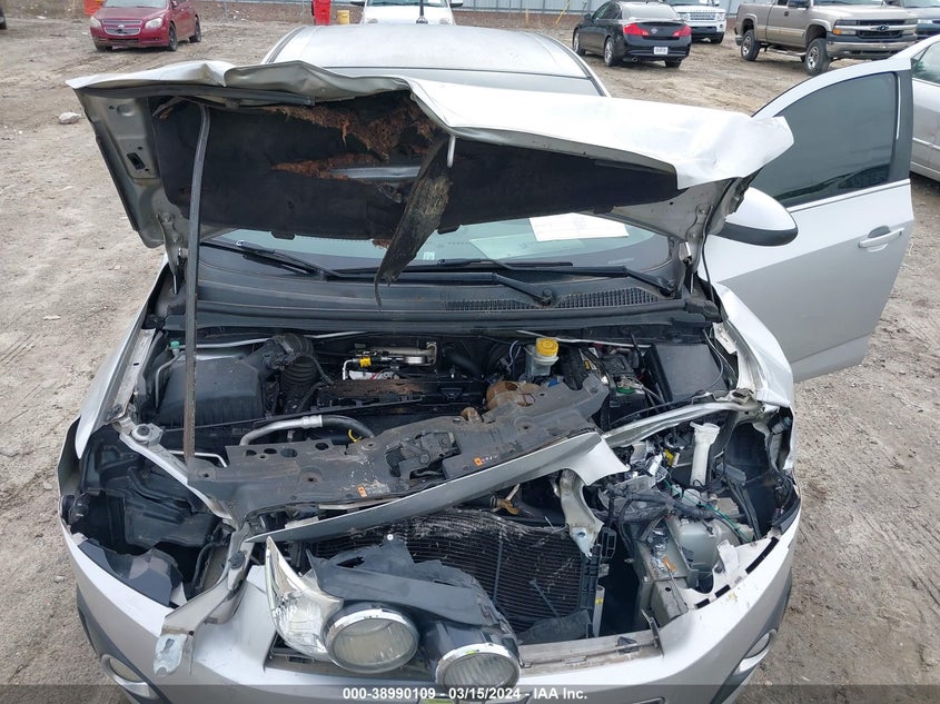 2013 CHEVROLET SONIC LT MANUAL - 1G1JD5SH9D4183897