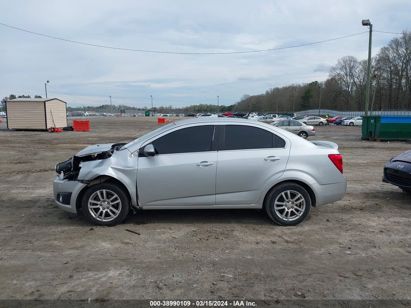 2013 CHEVROLET SONIC LT MANUAL - 1G1JD5SH9D4183897