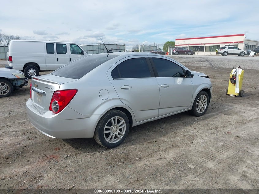 2013 CHEVROLET SONIC LT MANUAL - 1G1JD5SH9D4183897