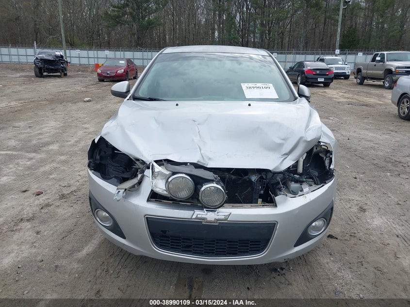 2013 CHEVROLET SONIC LT MANUAL - 1G1JD5SH9D4183897