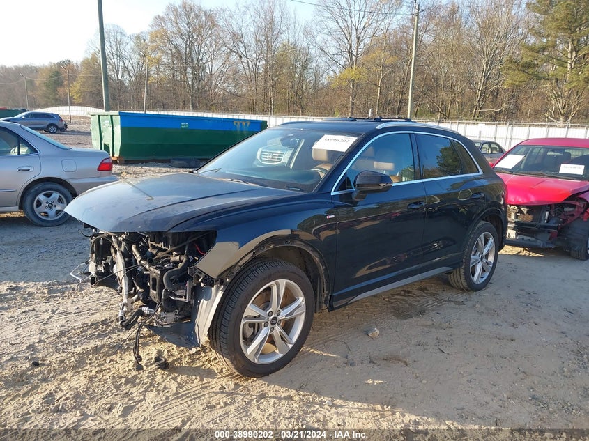 2021 AUDI Q3 2.0L I-4 DI, DOHC, V(VIN: WA1DECF36M1054354