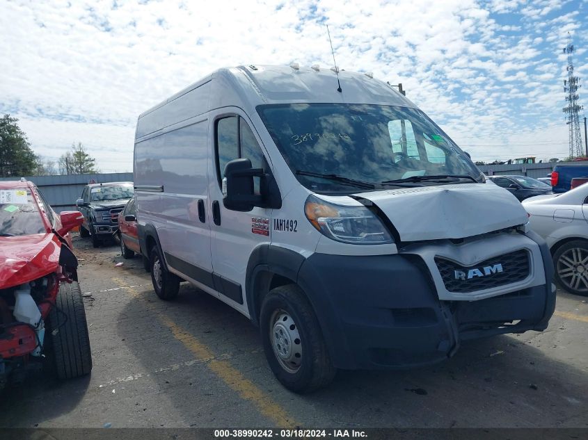 3C6TRVCG3KE509462 2019 Ram Promaster 2500 High Roof 136 Wb