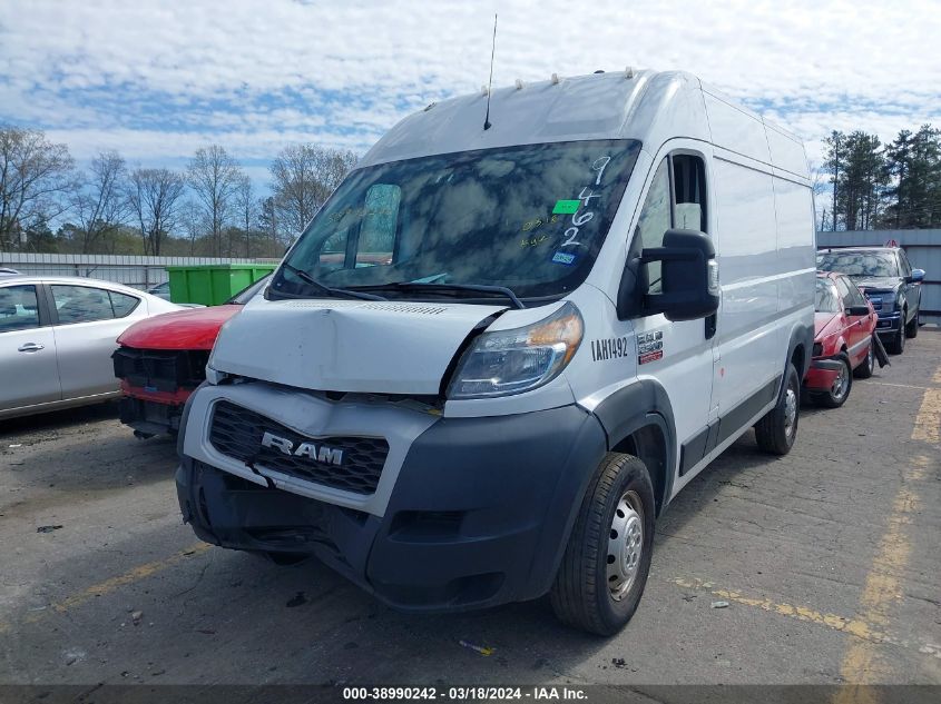 3C6TRVCG3KE509462 2019 Ram Promaster 2500 High Roof 136 Wb