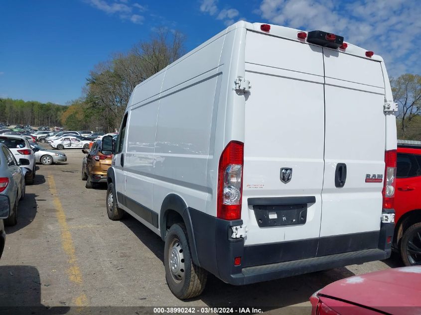 3C6TRVCG3KE509462 2019 Ram Promaster 2500 High Roof 136 Wb