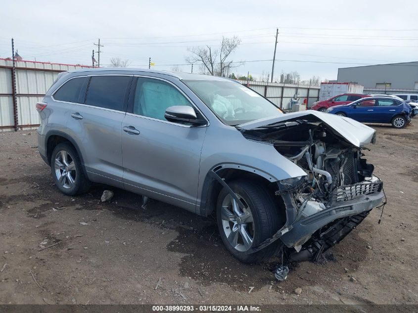 2014 TOYOTA HIGHLANDER LIMITED V6 - 5TDYKRFH6ES035466