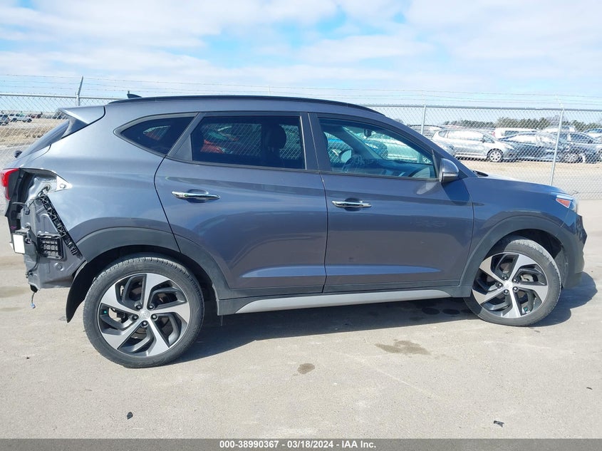 2018 HYUNDAI TUCSON LIMITED - KM8J3CA22JU784393