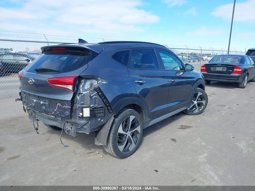 2018 HYUNDAI TUCSON LIMITED - KM8J3CA22JU784393