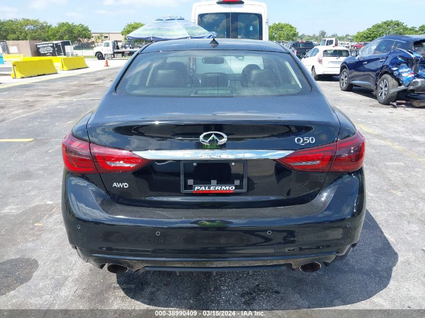 JN1EV7BR6NM340817 | 2022 INFINITI Q50