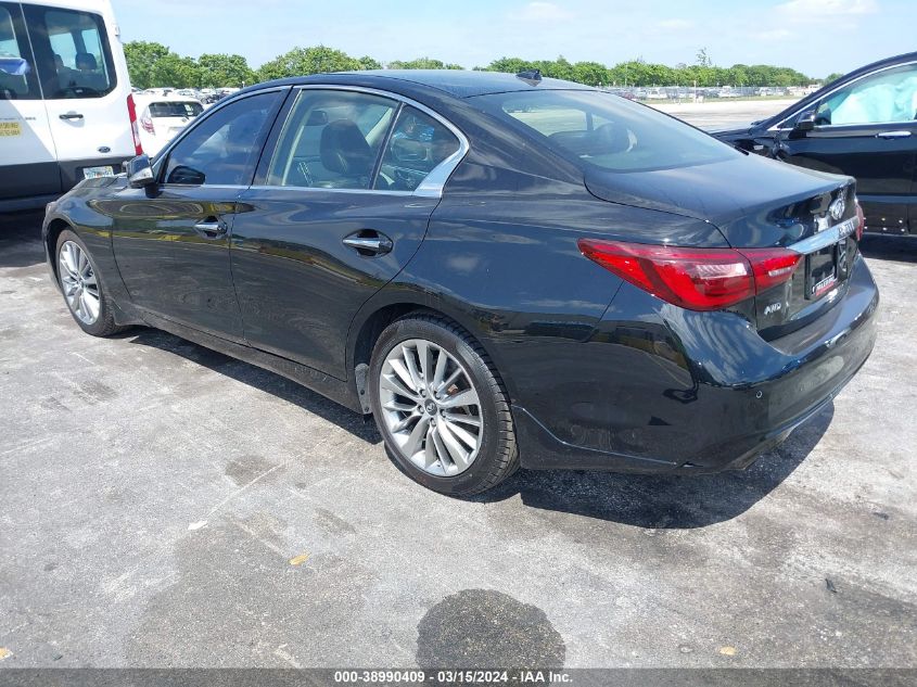 JN1EV7BR6NM340817 | 2022 INFINITI Q50