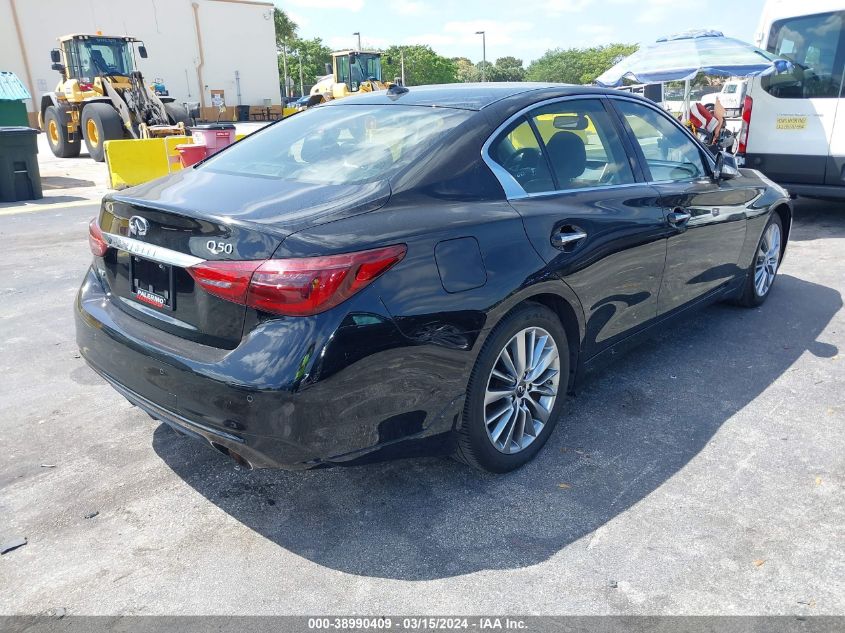 JN1EV7BR6NM340817 | 2022 INFINITI Q50