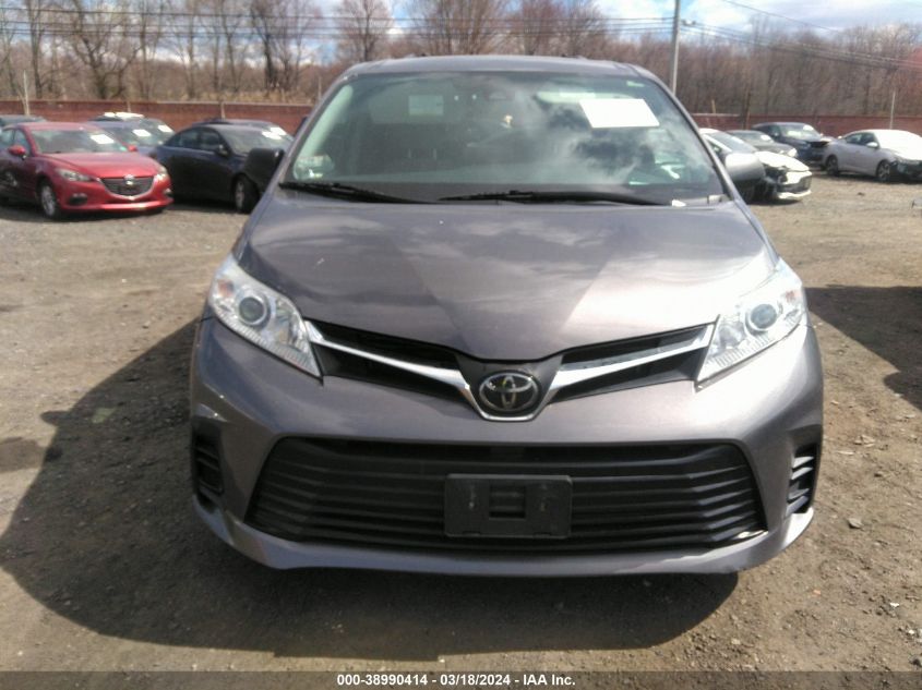 2020 Toyota Sienna Le VIN: 5TDKZ3DC2LS043633 Lot: 38990414