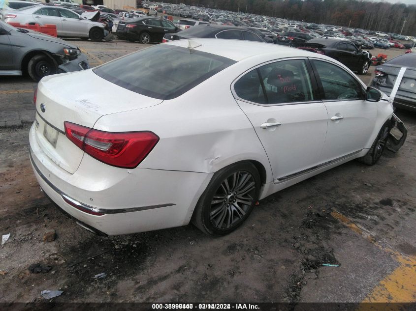 2014 Kia Cadenza Premium VIN: KNALN4D75E5140579 Lot: 38990440