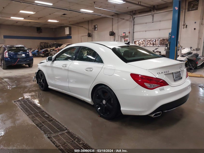 2015 Mercedes-Benz Cla 250 4Matic VIN: WDDSJ4GB2FN233027 Lot: 38990538