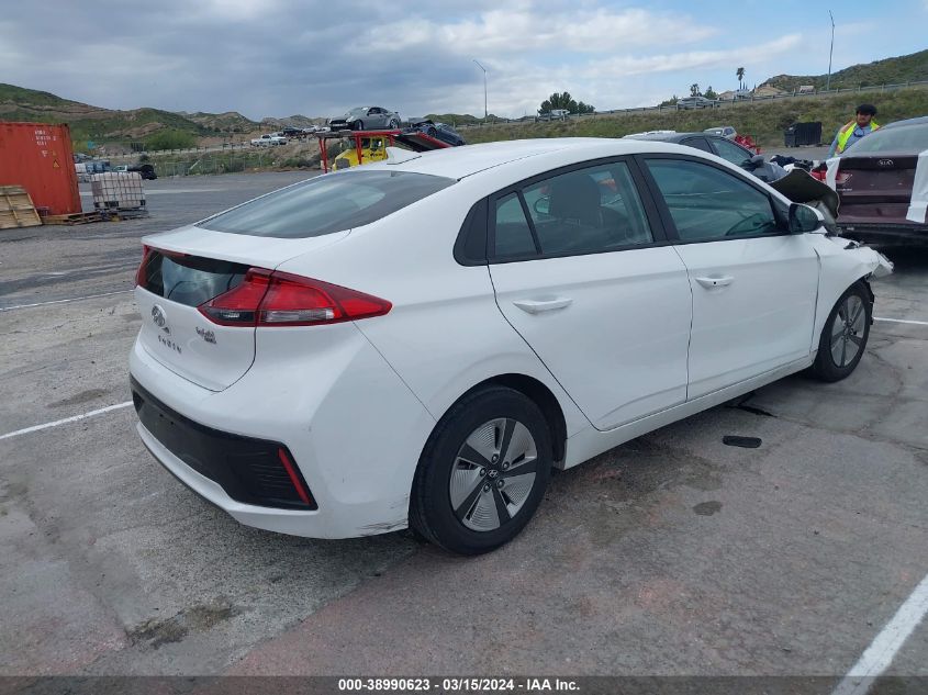 KMHC65LC0KU180523 2019 Hyundai Ioniq Hybrid Blue