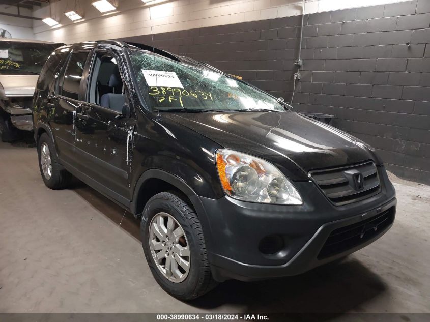 2006 Honda Cr-V Ex VIN: JHLRD78886C040724 Lot: 38990634