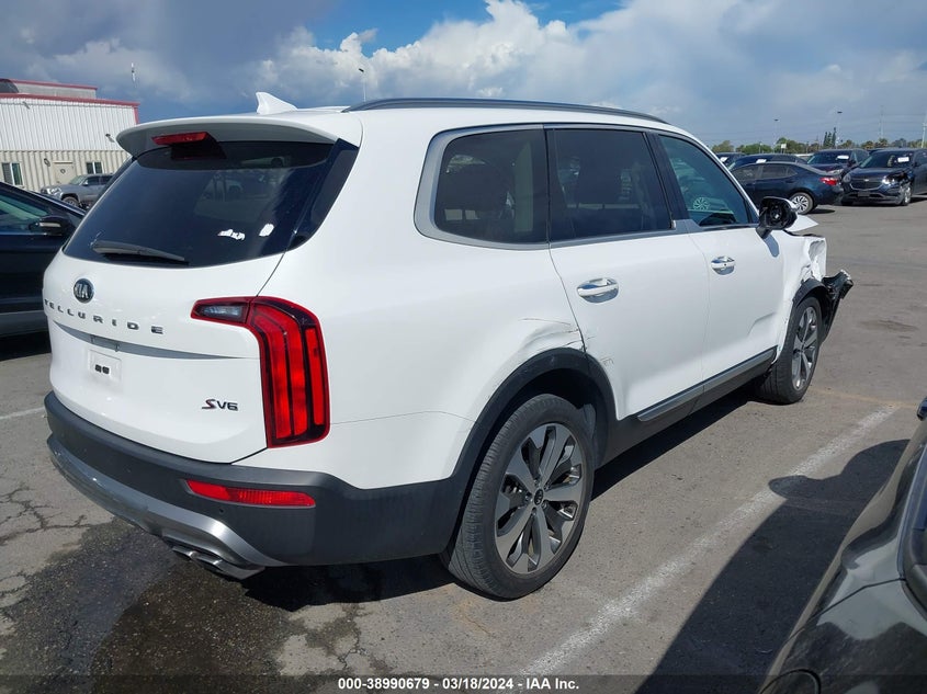 2020 Kia Telluride S VIN: 5XYP64HC6LG050595 Lot: 38990679
