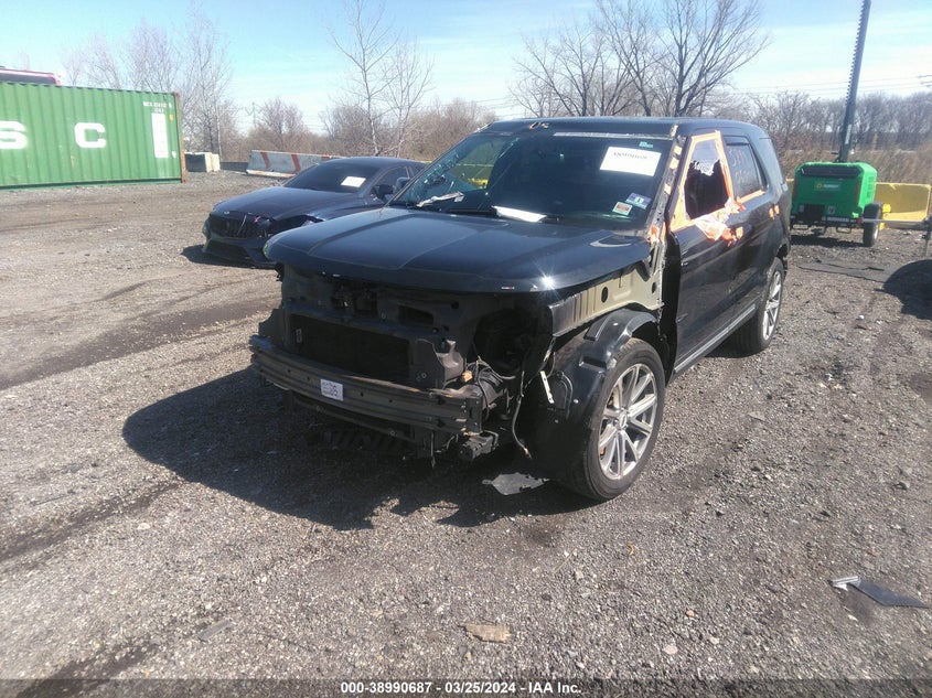 VIN 1FM5K8F86HGC13707 2017 FORD EXPLORER LIMITED
